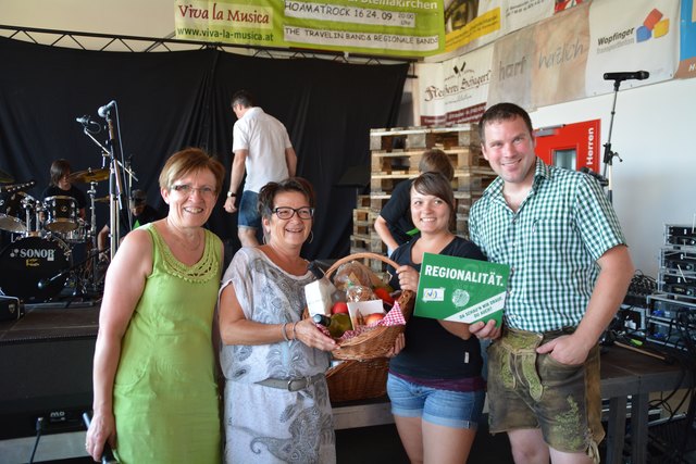 Gabriele Langsenlehner, Birgit Ressl, Katrin Teufel und Franz Aigner.
