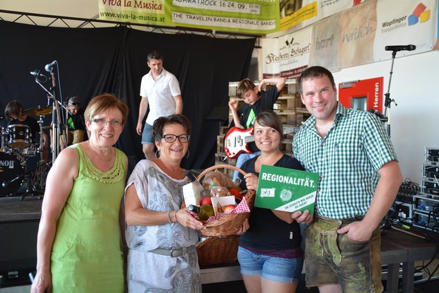 Gabriele Langsenlehner, Birgit Ressl, Katrin Teufel und Franz Aigner.