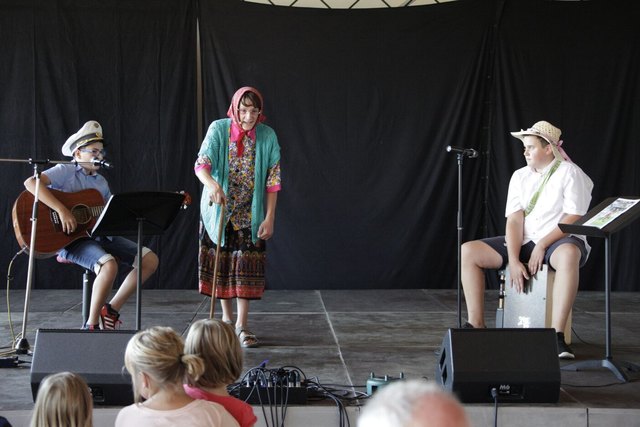 "The Three" aus Wolfpassing landeten beim Talentecontest auf dem dritten Platz. | Foto: Auer