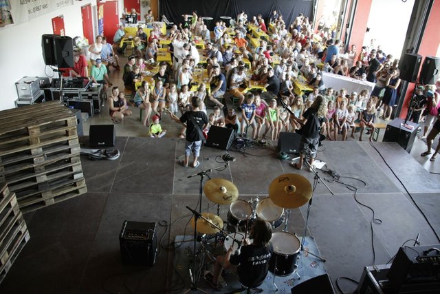 Die "All Fighters" aus Steinakirchen kamen beim Publikum gut an. | Foto: Auer