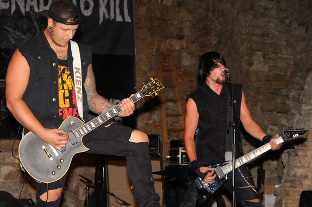 "A Serenade to Kill" eröffneten das Siegerkonzert auf der Burg. | Foto: Cescutti