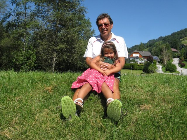 .... Zuseher bei traumhaftem Sommerwetter ....