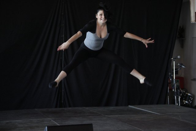 Jana Zellhofer aus Gresten landete mit ihrer rollen Tanz-Performance auf dem zweiten Platz beim Talentecontest. | Foto: Auer