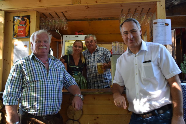 Franz Kerschbaum, Katrin Schöndorfer, Franz Kettele und Bürgermeister Josef Schmidl-Haberleitner.