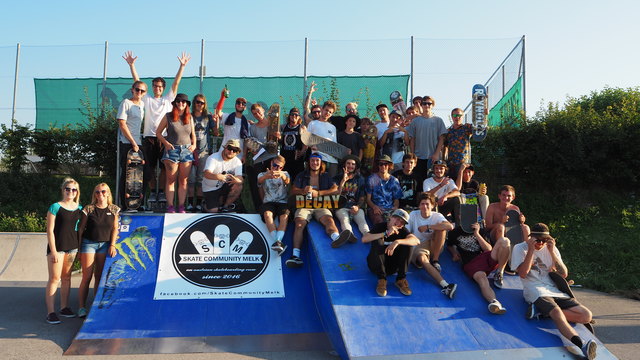 Gelungener dritter Stopp: Die Skatecommunity Melk veranstaltete einen tollen Skatecontest. | Foto: SCM