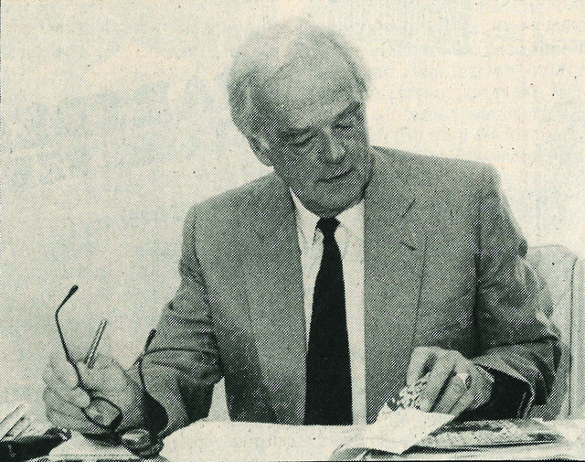 DI Herbert Bayer war der erste Geschäftsführer der neu gegründeten HBZ. | Foto: KK