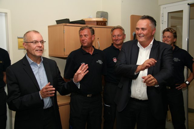 Nationalratsabgeordneter Harald Troch (SPÖ) und Verteidigungsminister Hans Peter Doskozil