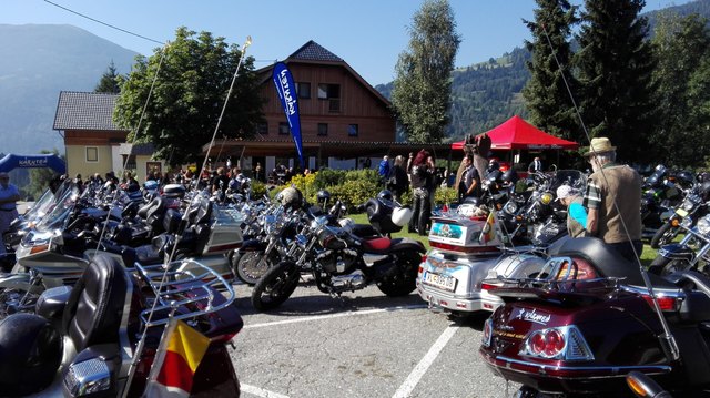 Zahlreiche Biker reisten zum Treffen an | Foto: KK