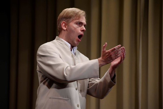 Josha Blatzheim, Tenor, aus Deutschland. | Foto: Dabernig