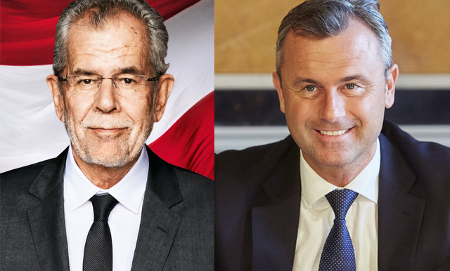 Wer wird in die Hofburg einziehen? Van der Bellen oder Hofer? Voten Sie mit. | Foto: Zajc, Grüne