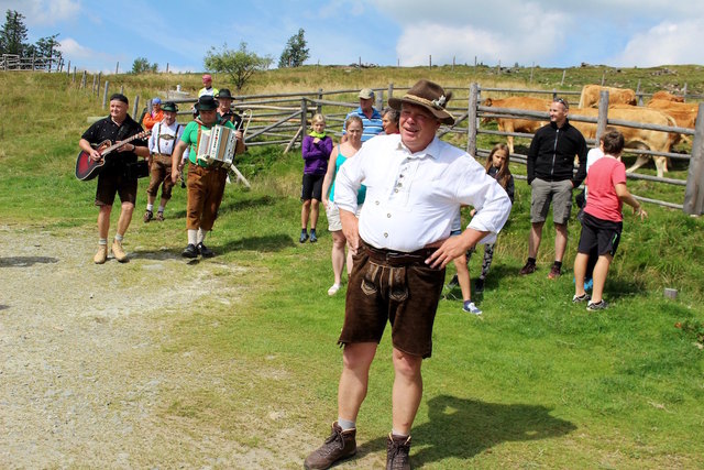Almhalter Stefan Pichlbauer zog ein Resümee über den heurigen Almsommer.