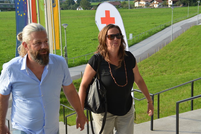 Bundesrätin Nicole Schreyer und Gatte Klaus Pfister