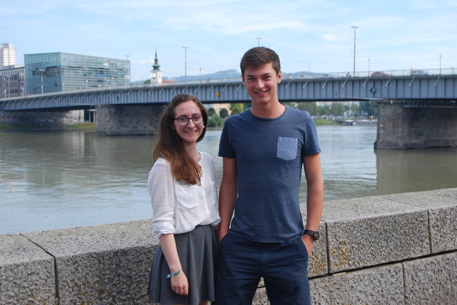 Katharina Eichinger und Florian Engel leiten die Ortsgruppe in Gmunden