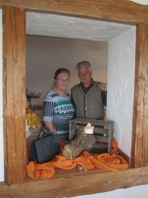 Reinhilde Popernitsch mit Obmann Dieter Hardt-Stremayr
