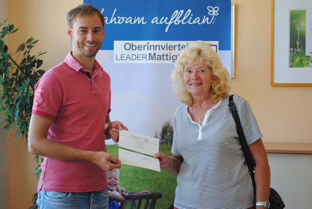 Elisabeth Brunthaler aus Überackern, Gewinnerin Hochburg-Ach