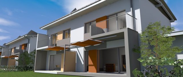 In der Hammerwerkgasse entstehen sieben Reihenhäuser