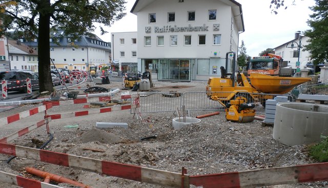 bis Mitte Oktober soll hier Normalität einkehren