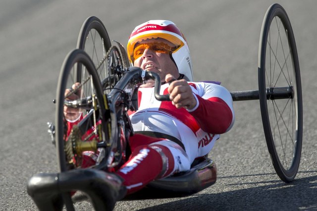 Will auch in Rio wieder voll angreifen: Handbiker Walter Ablinger. | Foto: Franz Baldauf