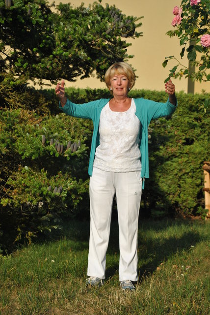 Burgitte Polesnig lädt zum Qigong Basiskurs ein