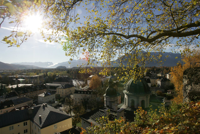 Herbstliche Stimmung am Kapuzinerberg