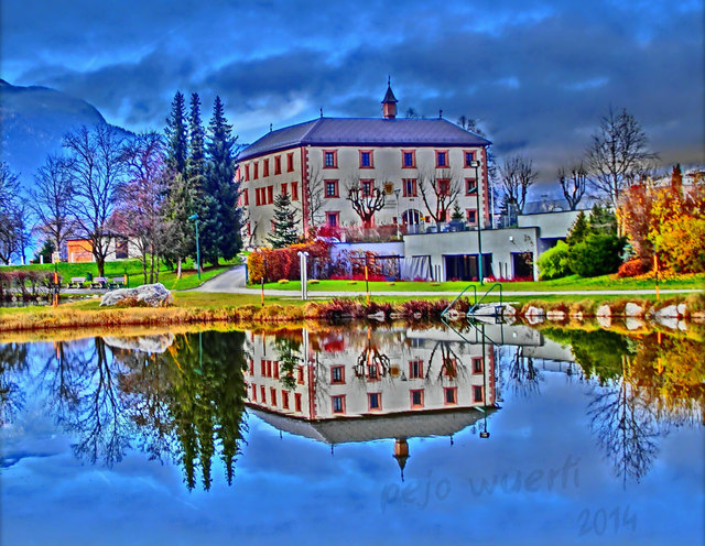 Museum Schloss Ritzen im Herbst (HDR)