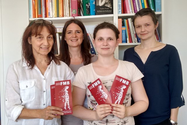 Team der FMB-Hartberg-Fürstenfeld: Rosina Schmelzer-Ziringer, Elisabeth Pichlhöfer, Esther Brossmann, Christina Chromecki
