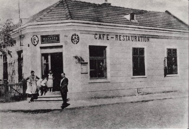Gasthaus Wanasek damals