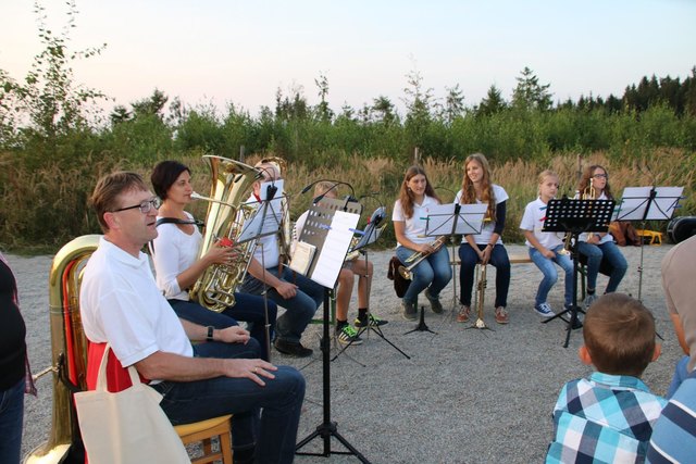 Ein Ensemble der Musikkapelle Schweiggers unter der Leitung von Ing. Karl Poppinger umrahmte die Feier musikalisch