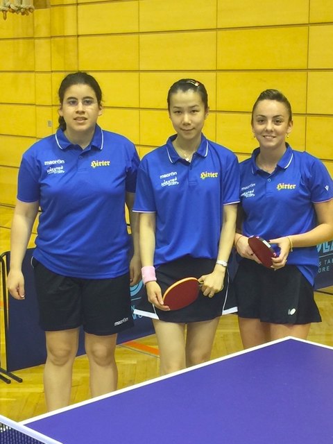 Sind Talente: Amelie Solja, Li Qiangbing, Nicole Trosman | Foto: KK