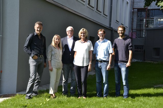 Gerhard Kreiner, Sigrid Bacher, Rudolf Hakel, Barbara Dengg, Albert Krug und Thomas Jörg. (v.l.n.r.)