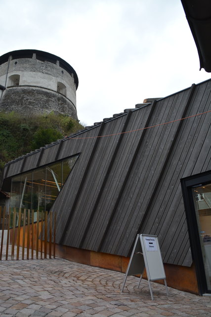 Der neue Eingangsbereich der Festung Kufstein wurde für die "Auszeichnung des Landes Tirol für Neues Bauen 2016" nominiert.