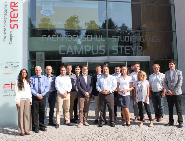 20 Forscher aus der ganzen Welt diskutieren am FH OÖ Campus Steyr das Thema Risiko in Versorgungsnetzwerken. | Foto: FH OÖ, Maria Kalt