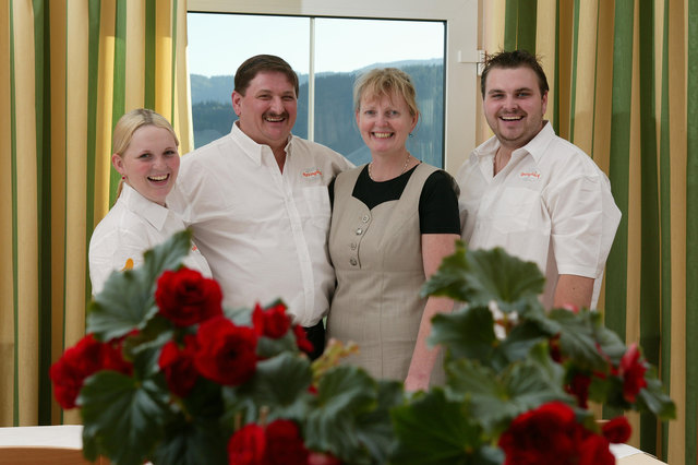 Familie Stegmüller vom Landhotel Reitingblick.