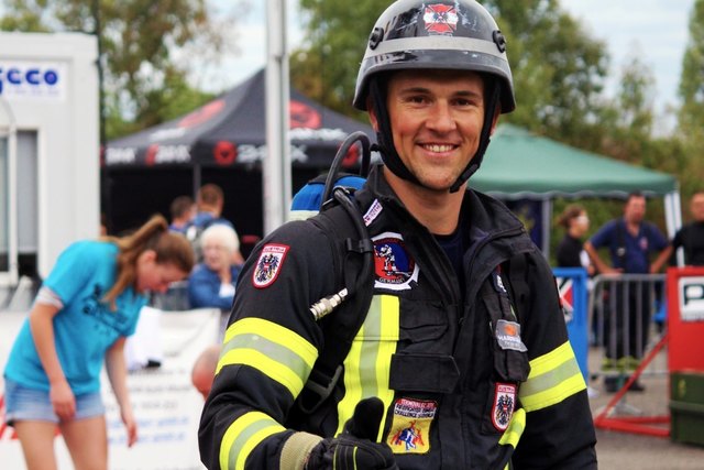 Hat gut lachen: Martin Remplbauer. | Foto: FF Hagenberg