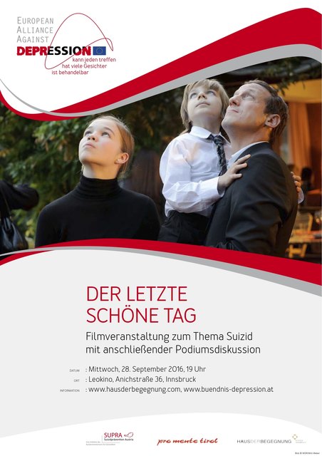 Film und Podiumsdiskussion am 28. September im Leokino: der letzte schöne Tag.