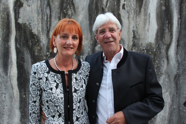 Stolze Eltern: Helga und Oswald Mitterrutzner sind die Eltern des Tenors.