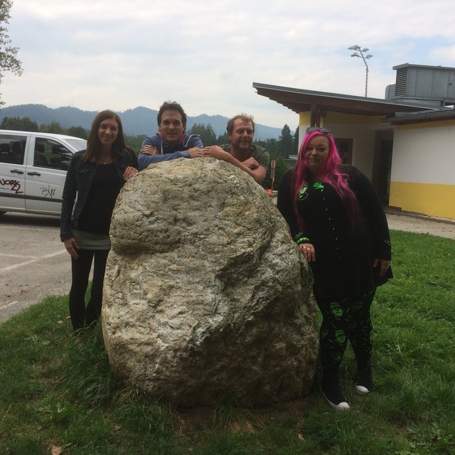 Streetworker: Alexandra Pflanzl, Franz Hammer, Andi Ehgartner, Jasmin Csandl (v. l.). Foto: KK