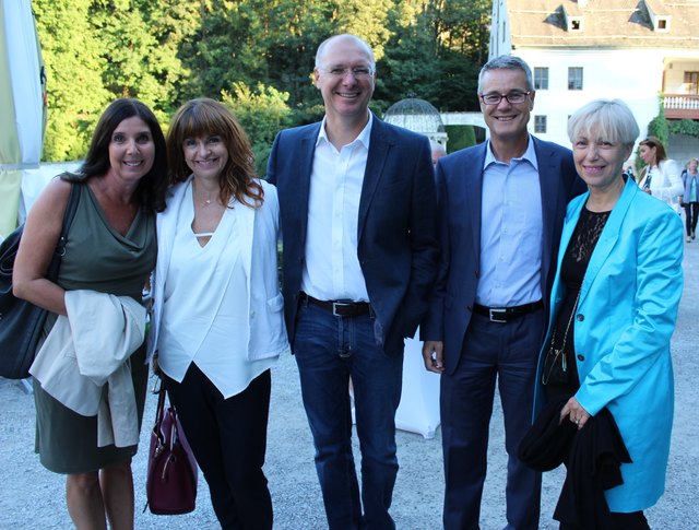 v.l.: Sieglinde Gritsch, Karin und Harald Jabinger, Anton und Ursula Kern