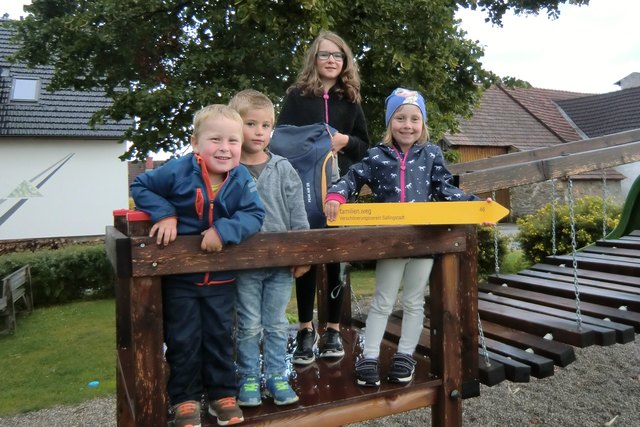 Josef, Timo, Marie und Nina freuen sich bereits.