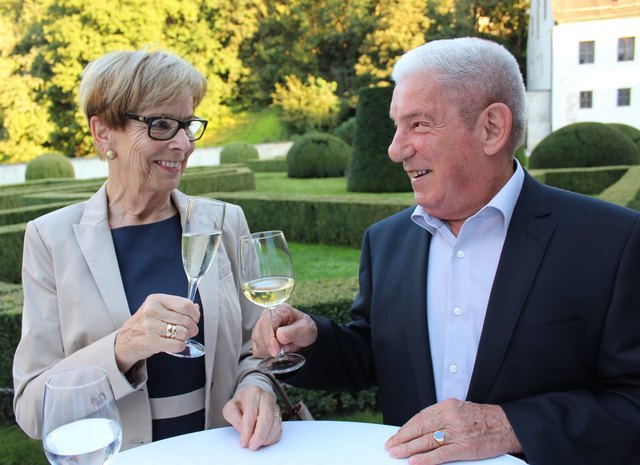 Sepp und Annelies Niederwieser kamen als Vertretung für die Familie Berger des Leipziger Hofs.