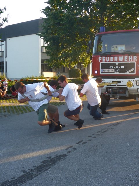 Die Wettkampfgruppe der Freiwilligen Feuerwehr Wald
