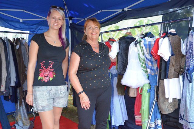 Bettina Aschbacher und Christine Wernitznig von Steinbock-Moden