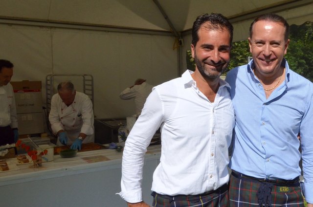 Strudelwirte: Bernd Moser und Franz-Josef Schmidt