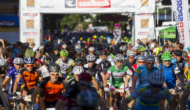 Der Start beim Marathon | Foto: Fotos: TVB Saalbach Hinterglemm