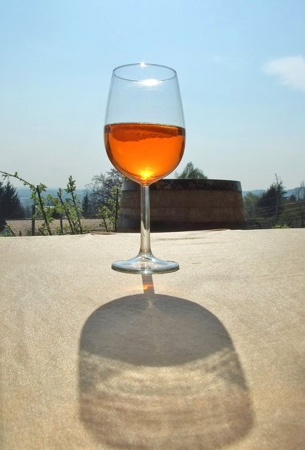 Aperol im Gegenlicht