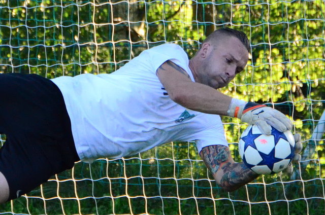 Ilz Keeper Christian Eder präsentierte sich in Superform.
