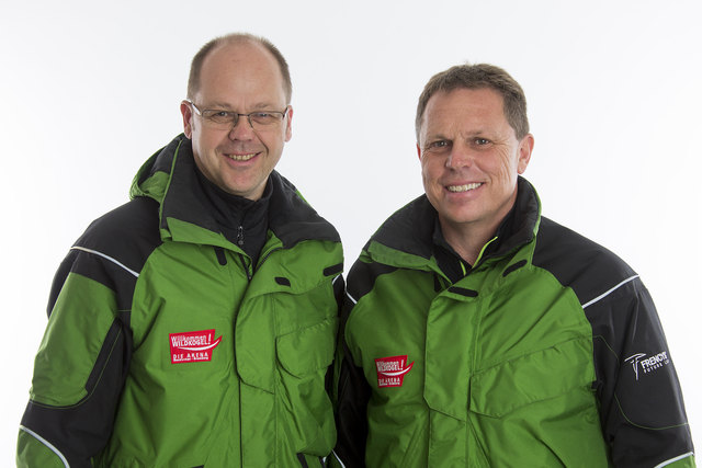 Bernhard Gruber und Rudi Göstl | Foto: Wildkogelarena