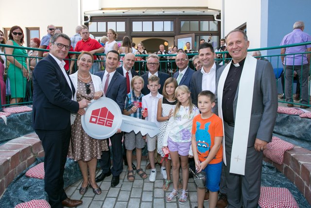 Der Zubau der VS Trausdorf wurde am Sonntag feierlich eröffnet. | Foto: Bgld. Landesmedienservice