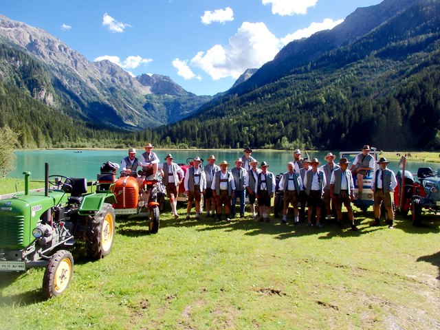 Die Oldtimerfreunde feierten Jubiläum. | Foto: Oldtimer Freunde Kleinarl