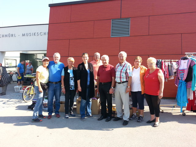 Gisela Kampleitner, Wolfgang Seidl, Elisabeth Kostrubiek, Daniela Schuller, Franz Wiebogen, Maximilian Titz, Erich Stanek, Margarete Wiebogen, Elisabeth Poschinger | Foto: privat